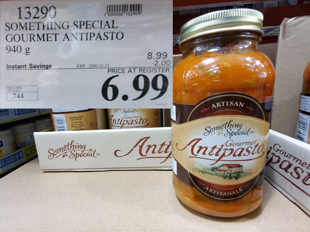 13290 SOMETHING SPECIAL GOURMET ANTIPASTO 940 G 2 00 INSTANT SAVINGS