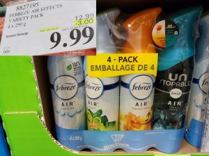 febrezez air effects