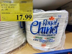royal chinet paper plates