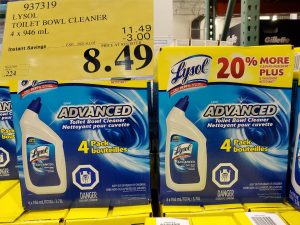 lysol toilet bowl cleaner