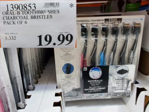 oral-B charcoal toothbrush