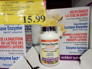 webber naturals lacose enzyme