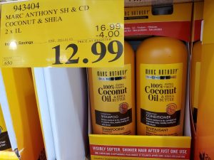 marc anthony shampoo and conditioner