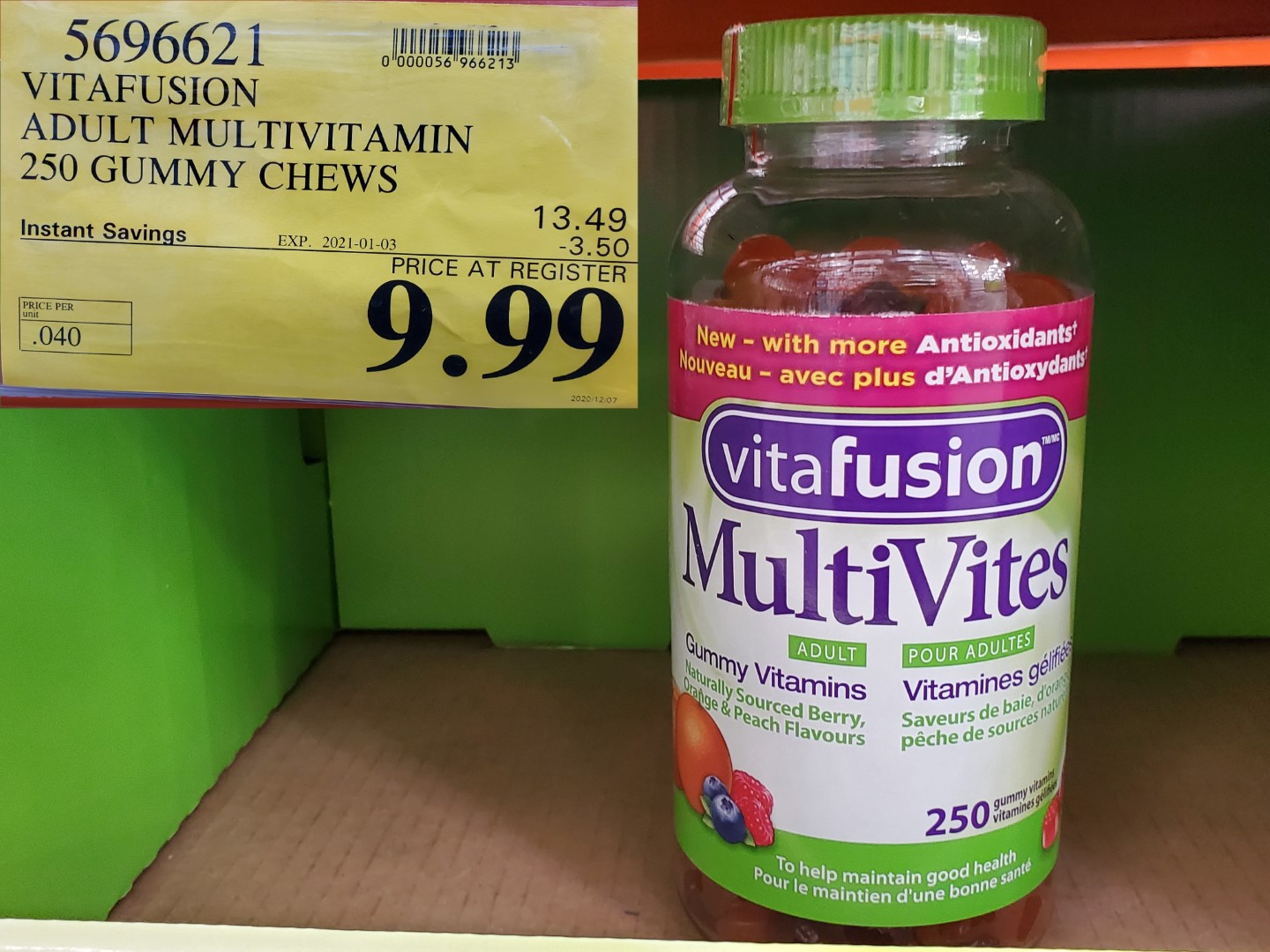 vitafusion multivites