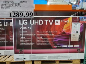 LG UHD TV AI Thinq