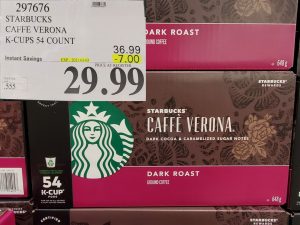 starbucks cafe verona kcups