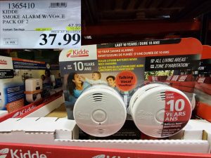 Kidde smoke alarm
