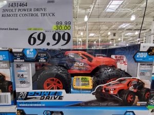 20V powerdrive remote control truck