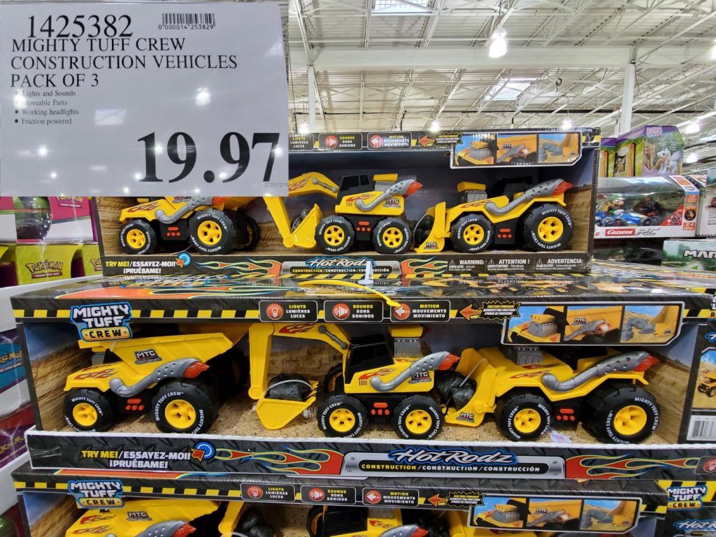 1425382 MIGHTY TUFF CREW CONSTRUCTION VEHICLES PACK OF 3 19 97 - Costco ...