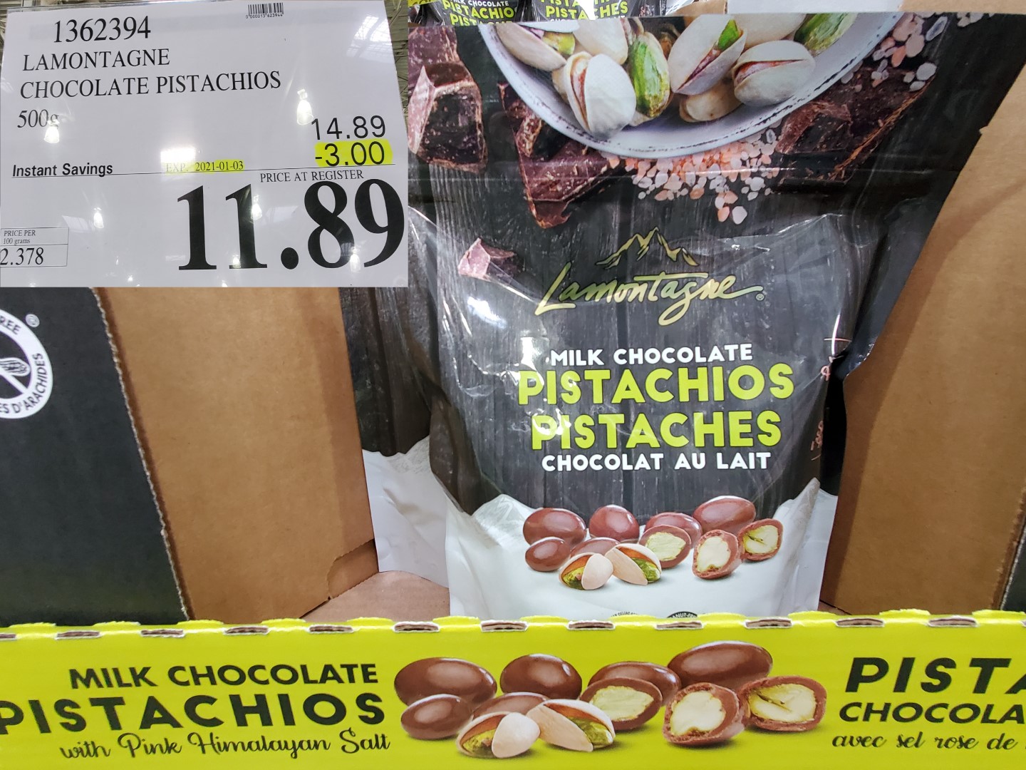 chocolate covered pistachios