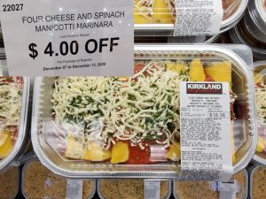 cheese and spinach maacotti