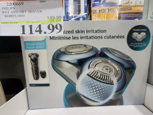 philips weet/dry razor