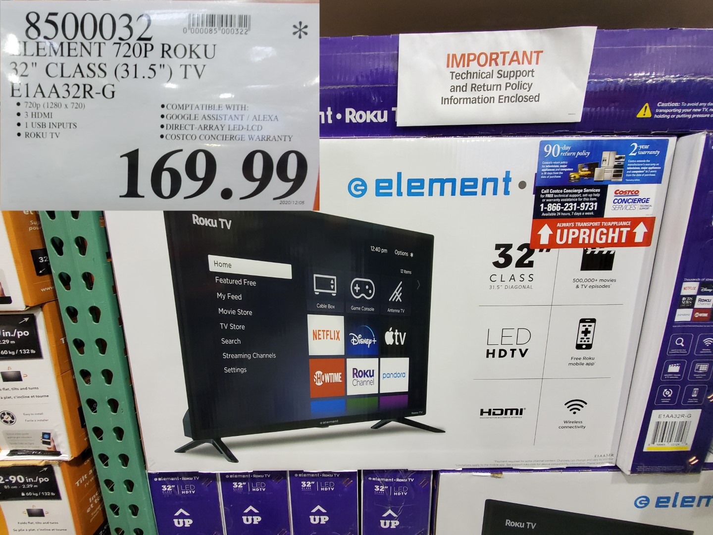 element LED tv
