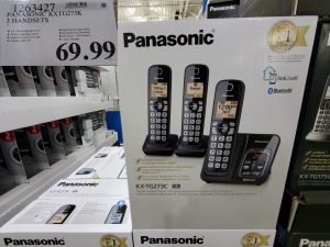 panasonic bluetooth phone set of 3