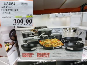 all clad 13 piece cookware set