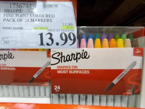 multicolored sharpie