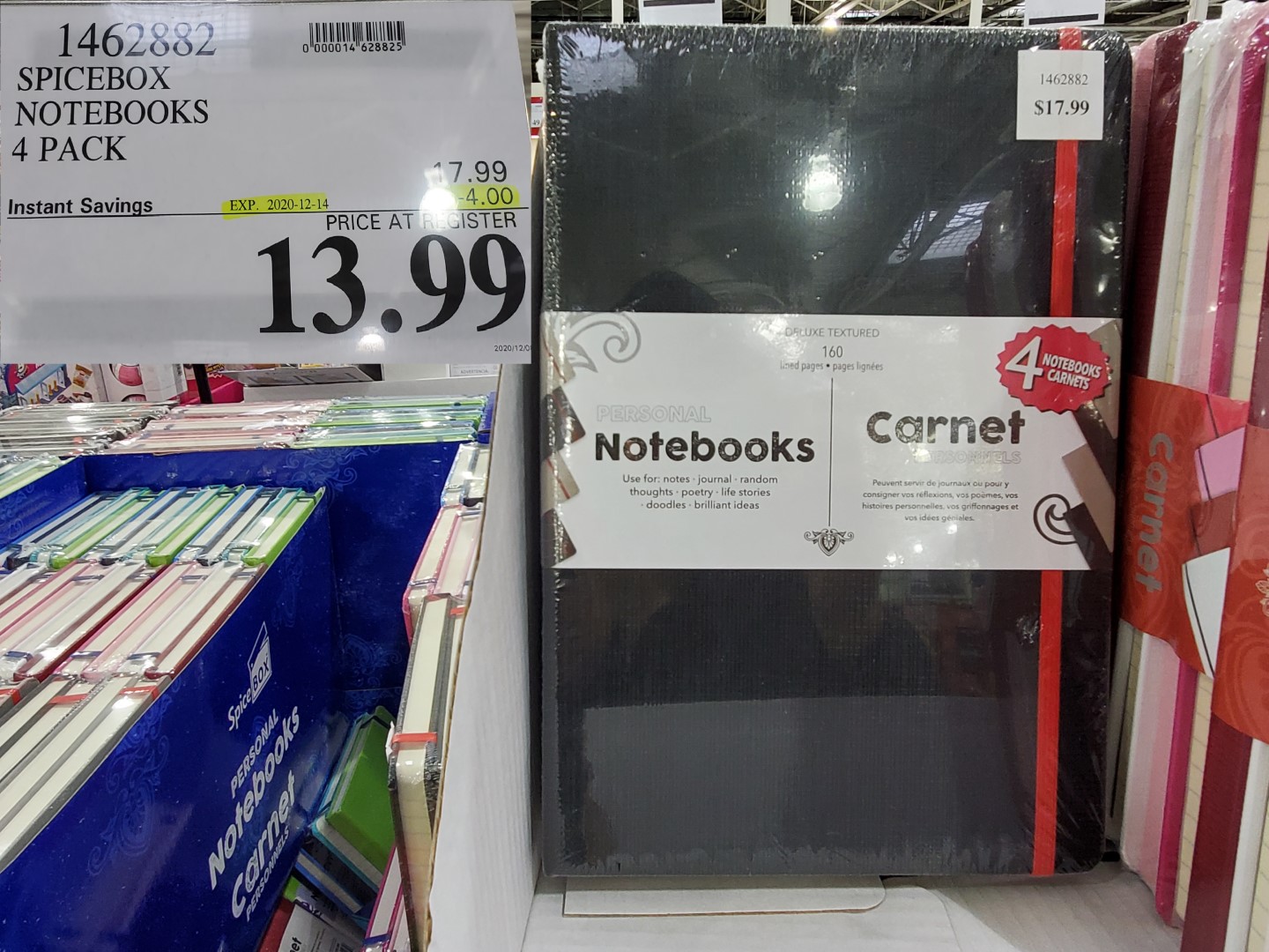 spicebox notebook 4 pack