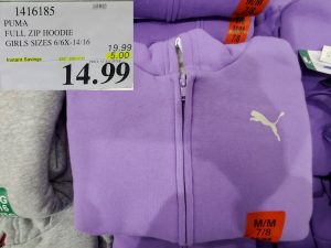 puma full zip hoodie