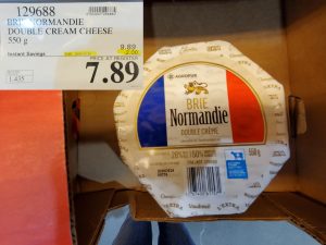 normandie double cream brie