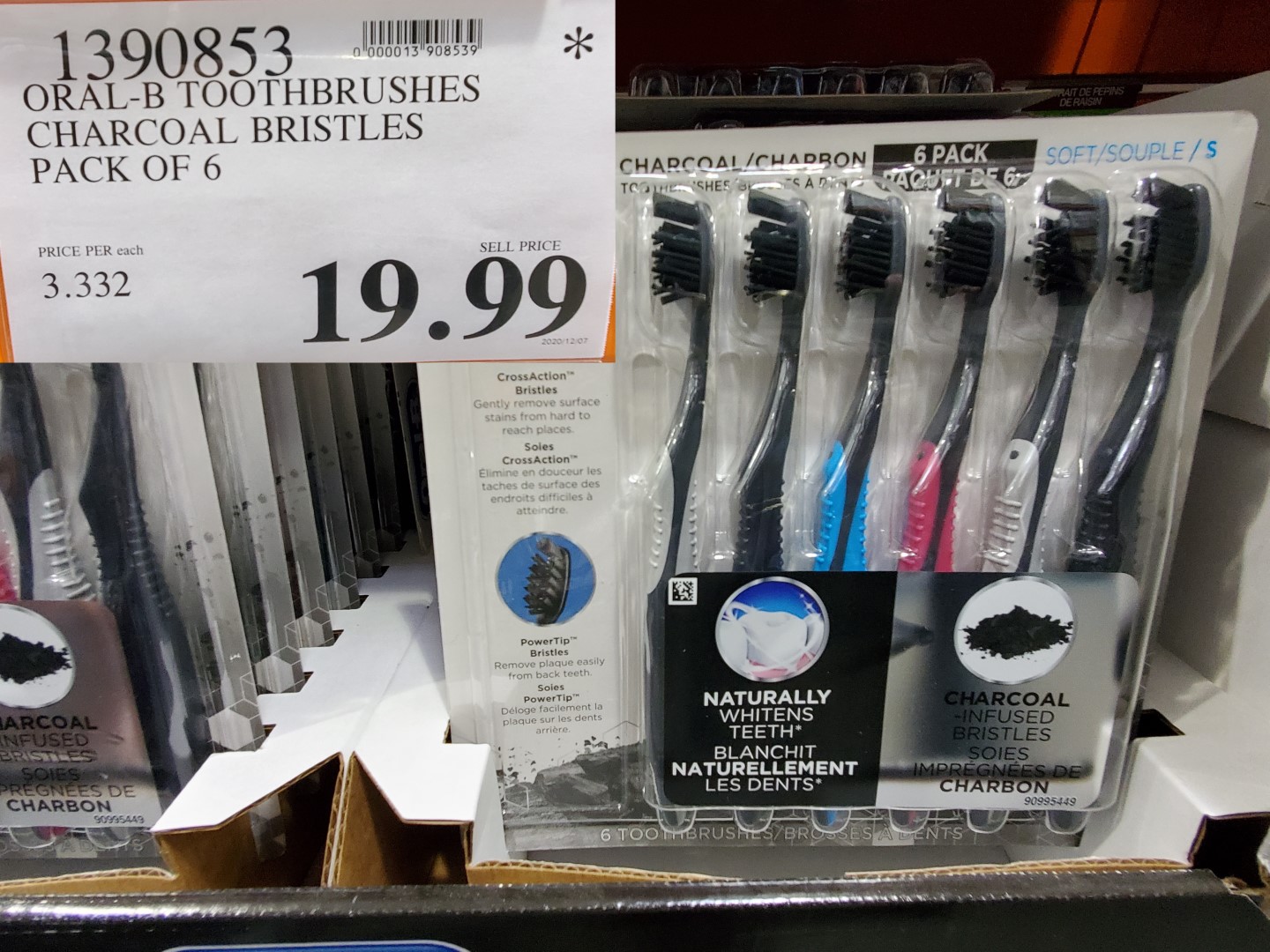 crest charcoal toothbrushes