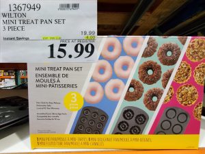 wilton mini treat pan set