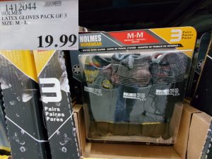 holmes latex gloves set of 3