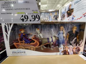 frozen II sledding adventures