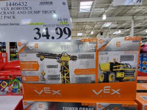 vex robotics crane and dump truck