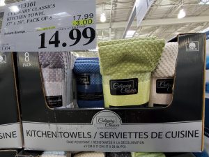 culinary classics kitchen towel