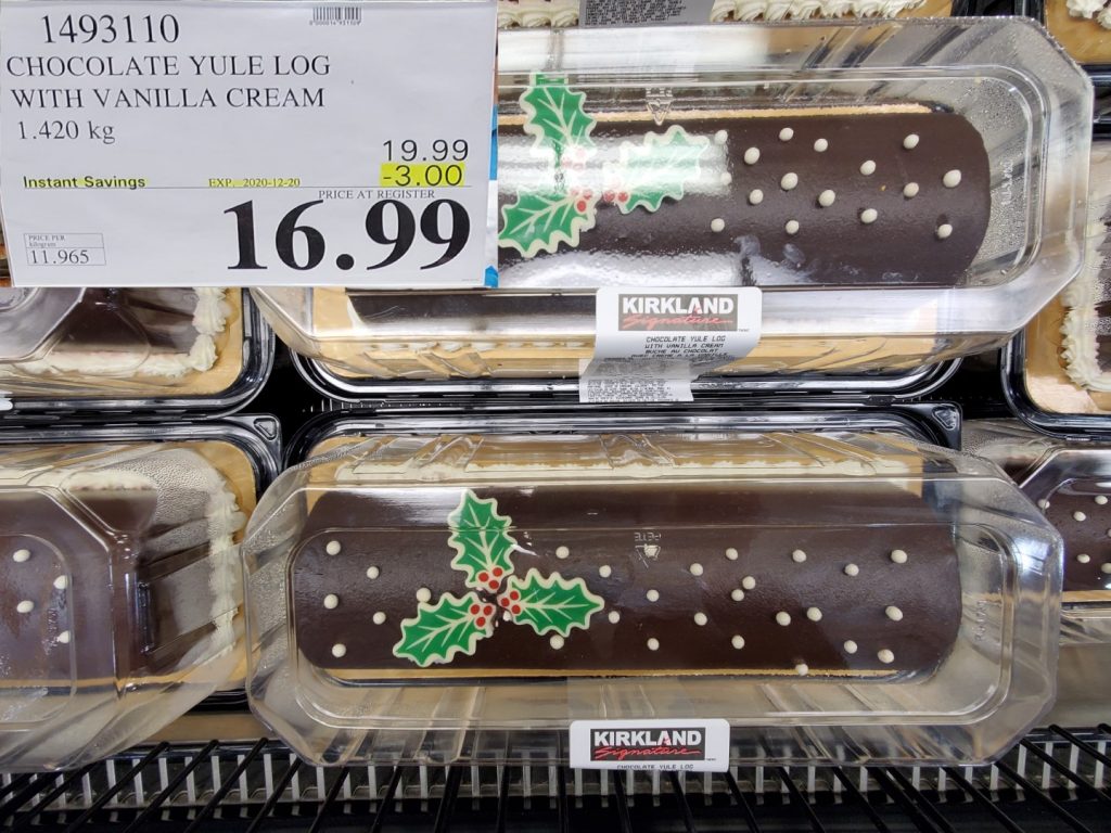 1493110 CHOCOLATE YULE LOG WITH VANILLA CREAM 1 420 KG 3 00 INSTANT