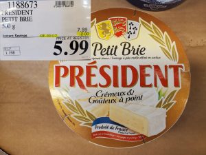 president petit brie