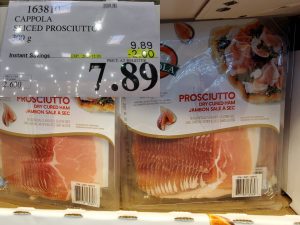capola slice procuitto
