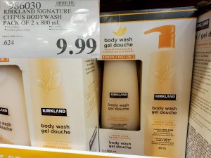 kirkland signature body wash