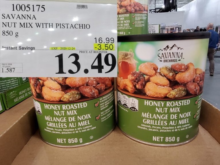 1005175 SAVANNA NUT MIX WITH PISTACHIO 850 G 3 50 INSTANT SAVINGS