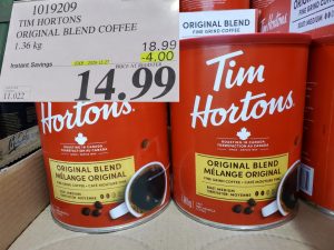 tim hortons coffee