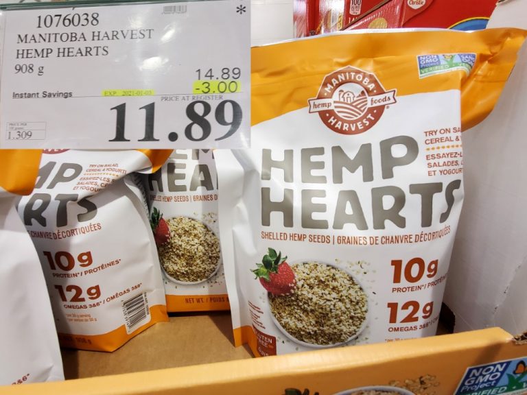 1076038 MANITOBA HARVEST HEMP HEARTS 908 G 3 00 INSTANT SAVINGS EXPIRES