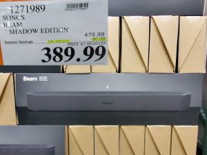 Sonos beam shadow edition