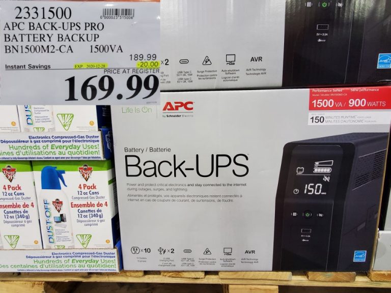 2331500 APC BACK UPS PRO BATTERY BACKUP BN1500M2 CA 1500VA 20 00