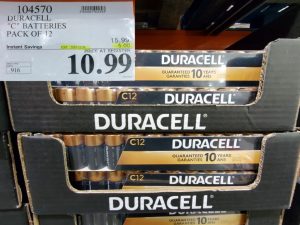 duracell c batteries