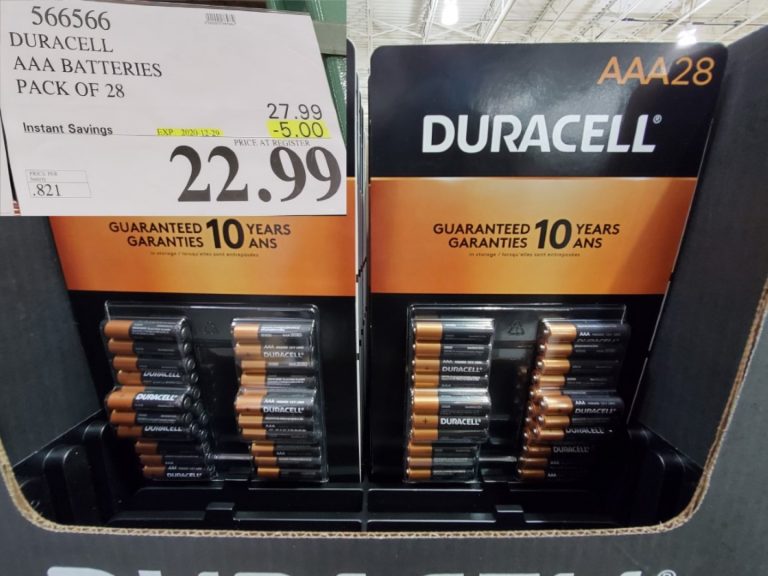 566566 DURACELL AAA BATTERIES PACK OF 28 5 00 INSTANT SAVINGS EXPIRES