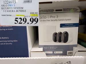 arlo pro 3 security cameras