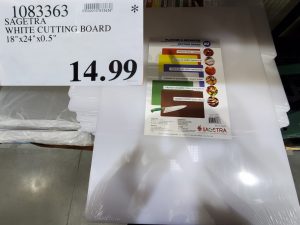 sagerta white cutting board