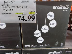 artika light fixture