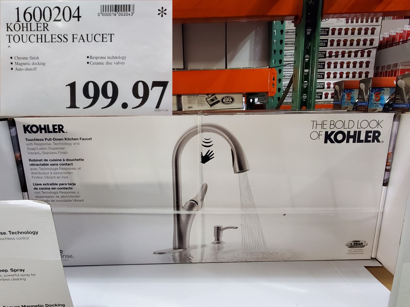 kohler kitchen faucet
