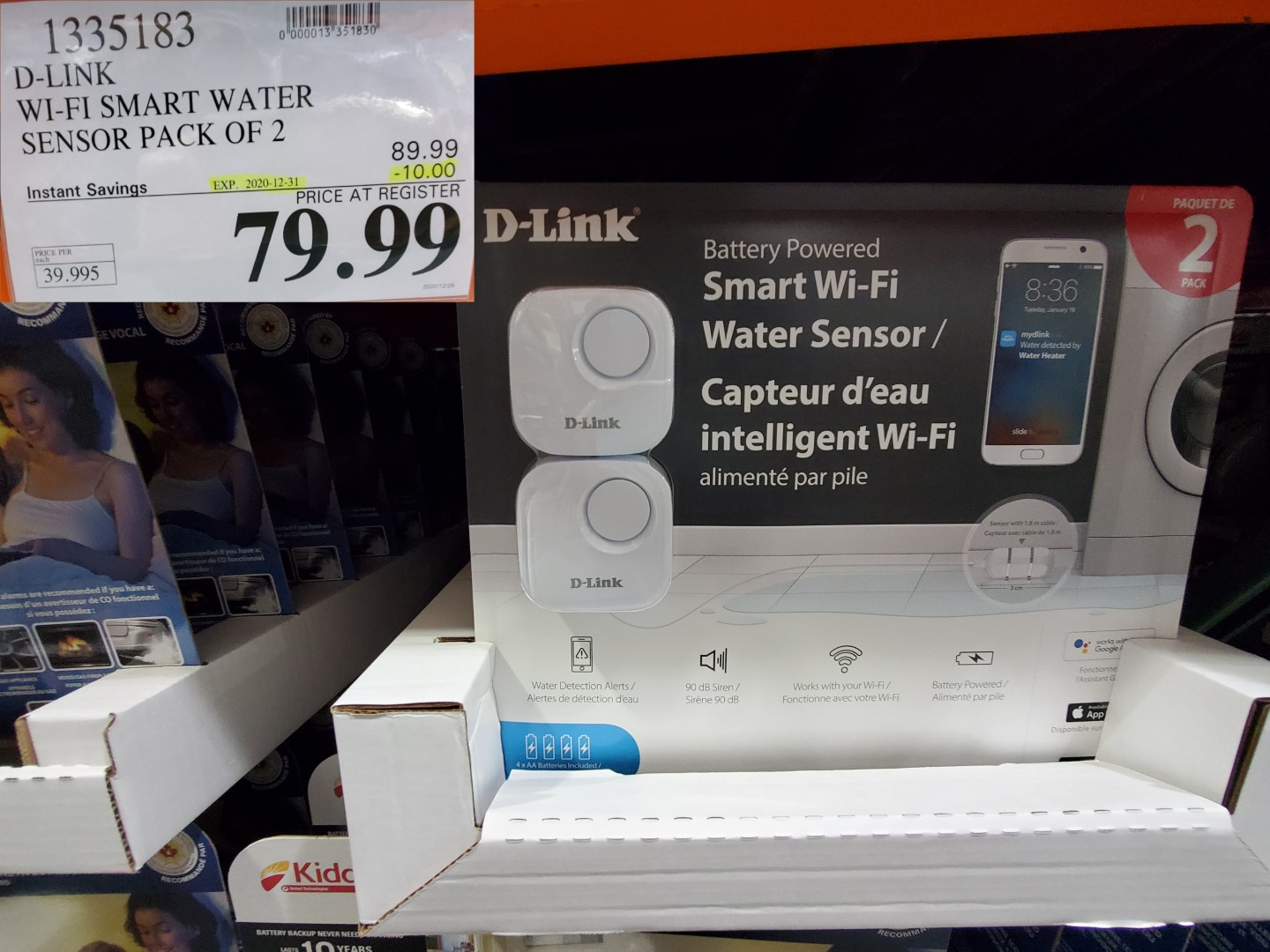 d-link smart wi-fi water sensor