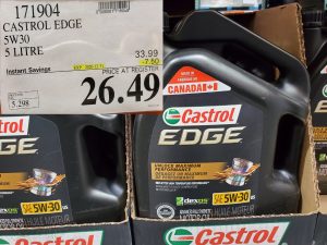 castrol edge motor oil