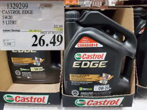 castrol edge motor oil