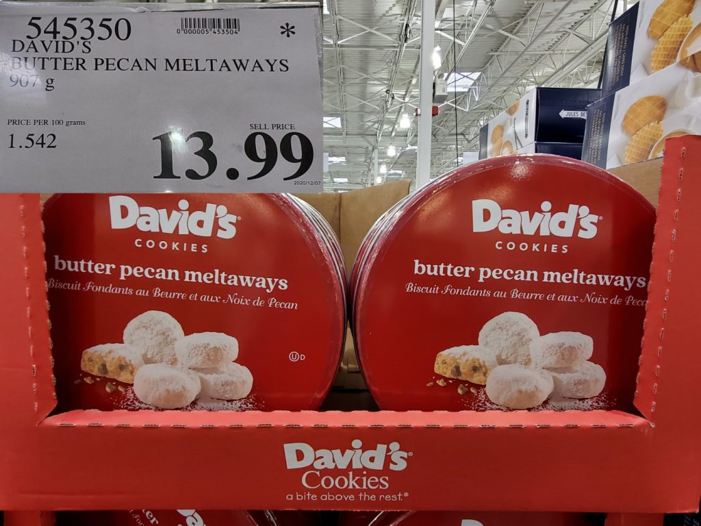545350 DAVID S BUTTER PECAN MELTAWAYS 907 G 13 99 Costco East Fan Blog