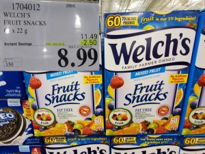 welchs fruit snacks
