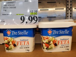 tre stelle feta cheese